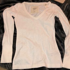 White Long Sleeves Top